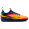 NIKE Jr. Phantom 6 Academy Erling Haaland IC Fußballschuhe Kinder 800 - laser orange/lemon venom-blue 32