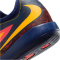 NIKE Jr. Phantom 6 Academy Erling Haaland IC Fußballschuhe Kinder 800 - laser orange/lemon venom-blue 32