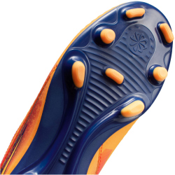 NIKE Jr. Phantom 6 Club Erling Haaland FG/MG Fußballschuhe Kinder 800 - laser orange/lemon venom-blue 36.5