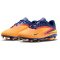 NIKE Jr. Phantom 6 Club Erling Haaland FG/MG Fußballschuhe Kinder 800 - laser orange/lemon venom-blue 36.5
