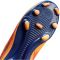 NIKE Jr. Phantom 6 Club Erling Haaland FG/MG Fußballschuhe Kinder 800 - laser orange/lemon venom-blue 36.5