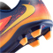 NIKE Jr. Phantom 6 Club Erling Haaland FG/MG Fußballschuhe Kinder 800 - laser orange/lemon venom-blue 36.5