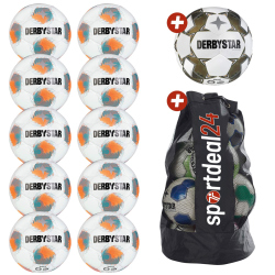 10er Ballpaket DERBYSTAR Stratos TT DB Fußball...