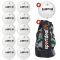 10er Ballpaket DERBYSTAR Brillant TT Classic Fußball Trainingsball + DERBYSTAR Brillant APS Classic Fußball Spielball + Ballsack