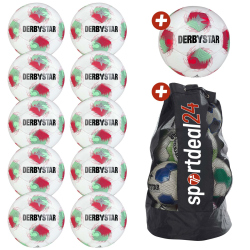 10er Ballpaket DERBYSTAR Tempo TT Fußball...