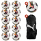 10er Ballpaket PUMA Orbita 6 MS Fußball Trainingsball + PUMA Orbita 2 TB Fußball Spielball + Ballsack
