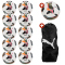 10er Ballpaket PUMA Orbita 4 Hybrid Fußball Trainingsball + PUMA Orbita 1 TB Fußball Spielball + Ballsack
