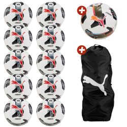10er Ballpaket PUMA Orbita 4 Hybrid Fußball...