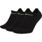 3er Pack NIKE Everyday Lightweight Sneakersocken No-Show black/white 34-38