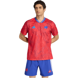 adidas FFR Frankreich Rugby Aufwärmshirt Herren