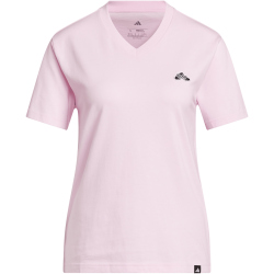adidas Summer Slide Graphic V-Neck T-Shirt Damen