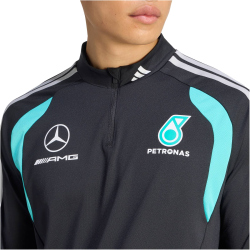 adidas Mercedes - AMG Petronas Formel 1 Team Mechaniker 1/4-Zip Sweatshirt Herren
