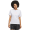 adidas Textured Gingham Big Logo Graphic T-Shirt Damen