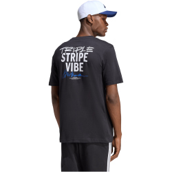 adidas Triple Stripe Vibe Graphic T-Shirt Herren