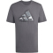 adidas Camo Modern Logo Graphic T-Shirt Herren JZ7494 - grey five XS