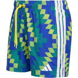 adidas Football-Inspired Graphic 5" Badeshorts Herren KD5346 - bright yellow/white S