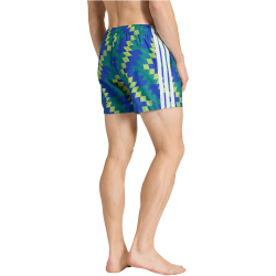 adidas Football-Inspired Graphic 5" Badeshorts Herren KD5346 - bright yellow/white S