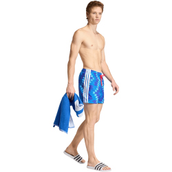 adidas Football-Inspired Graphic 5" Badeshorts Herren KA2745 - semi blue burst/white M