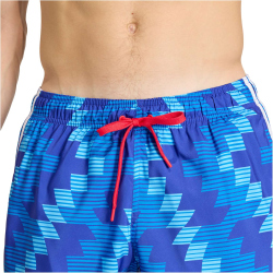 adidas Football-Inspired Graphic 5" Badeshorts Herren KA2745 - semi blue burst/white M