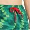 adidas Football-Inspired Graphic 5" Badeshorts Herren JY9165 - semi solar green/white S