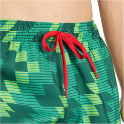 adidas Football-Inspired Graphic 5" Badeshorts Herren JY9165 - semi solar green/white M