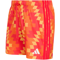 adidas Football-Inspired Graphic 5" Badeshorts Herren JY9164 - ice tangerine/white S