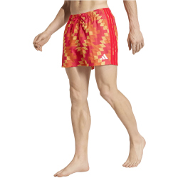 adidas Football-Inspired Graphic 5" Badeshorts Herren JY9164 - ice tangerine/white S