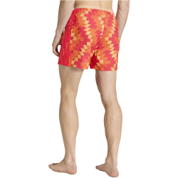adidas Football-Inspired Graphic 5" Badeshorts Herren JY9164 - ice tangerine/white S