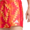 adidas Football-Inspired Graphic 5" Badeshorts Herren JY9164 - ice tangerine/white M