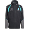 adidas Mercedes - AMG Petronas Formel 1 Team Mechaniker Regenjacke Herren KE5475 - black/grey two XS