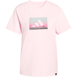adidas Outdoor Adventure Graphic T-Shirt Damen JZ7892 - clear pink XS