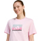 adidas Outdoor Adventure Graphic T-Shirt Damen JZ7892 - clear pink S