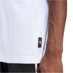adidas Modern Essentials Graphic T-Shirt Herren JZ4994 - white XS