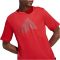 adidas Modern Essentials Graphic T-Shirt Herren JZ4993 - pure ruby M