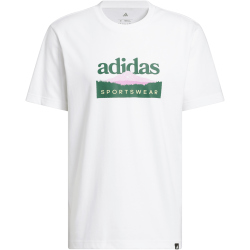 adidas Sportsman Mountain Graphic T-Shirt Herren KC9254 - white S