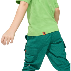 adidas TERREX x Minecraft T-Shirt Kinder JZ3587 - semi lucid lime 164