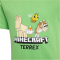adidas TERREX x Minecraft T-Shirt Kinder JZ3587 - semi lucid lime 164