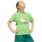 adidas TERREX x Minecraft T-Shirt Kinder JZ3587 - semi lucid lime 164