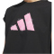 adidas Western Florals Big Logo Graphic T-Shirt Damen KA9952 - black S