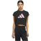 adidas Western Florals Big Logo Graphic T-Shirt Damen KA9952 - black S