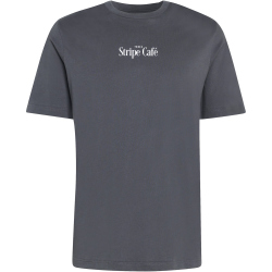 adidas Coffee Cafe Donut Box Graphic T-Shirt Herren KB2502 - grey six XS