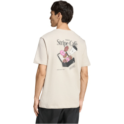 adidas Coffee Cafe Donut Box Graphic T-Shirt Herren...