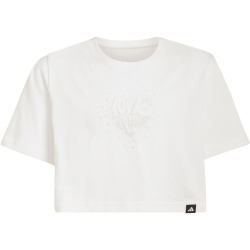 adidas Everyday Glam Cropped Graphic T-Shirt Mädchen...