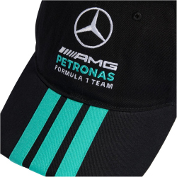 adidas Mercedes - AMG Petronas Formel 1 Team DNA 3-Streifen Cap KS8851 - black 58 - 60 cm