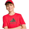 adidas Camo Graphic T-Shirt Kinder KA2977 - pure ruby 140