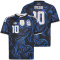 adidas AFA Argentinien Messi 10 Auswärtstrikot 2026 Kinder KH3942 - black/lucid blue/blue burst 128