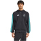 adidas Mercedes - AMG Petronas Formel 1 Team DNA Sweatjacke Herren KE5910 - black/semi mint rush S