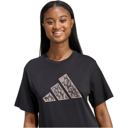 adidas Animal Graphic T-Shirt Damen KB7142 - black XL