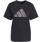 adidas Animal Graphic T-Shirt Damen KB7142 - black XL