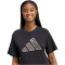 adidas Animal Graphic T-Shirt Damen KB7142 - black XL